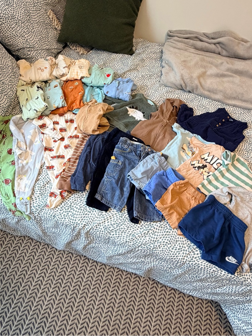Big Baby Boy Bundle of Clothing - 6-9 Months